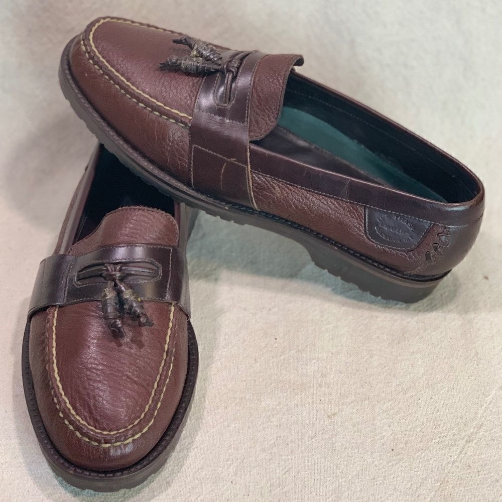 H.S. Trask Tassel Loafers Mens Size 9.5M - Picture 8 of 16